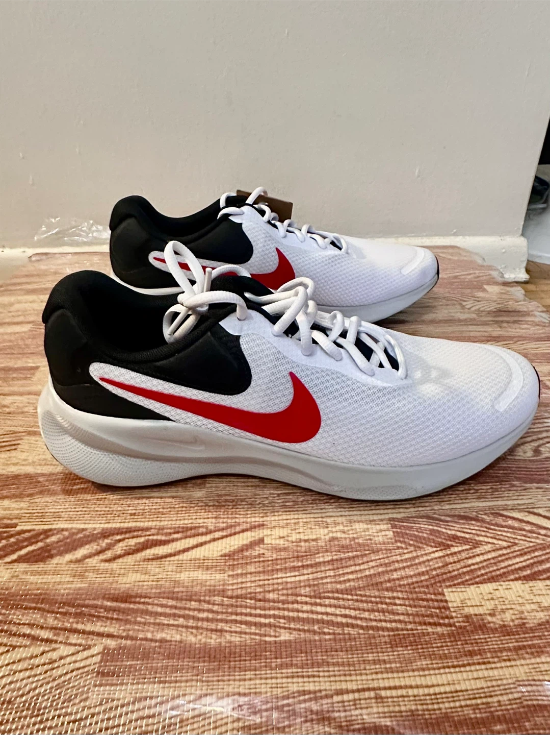 Nike Downshifter 12 White/Red, US 12 - photo 5