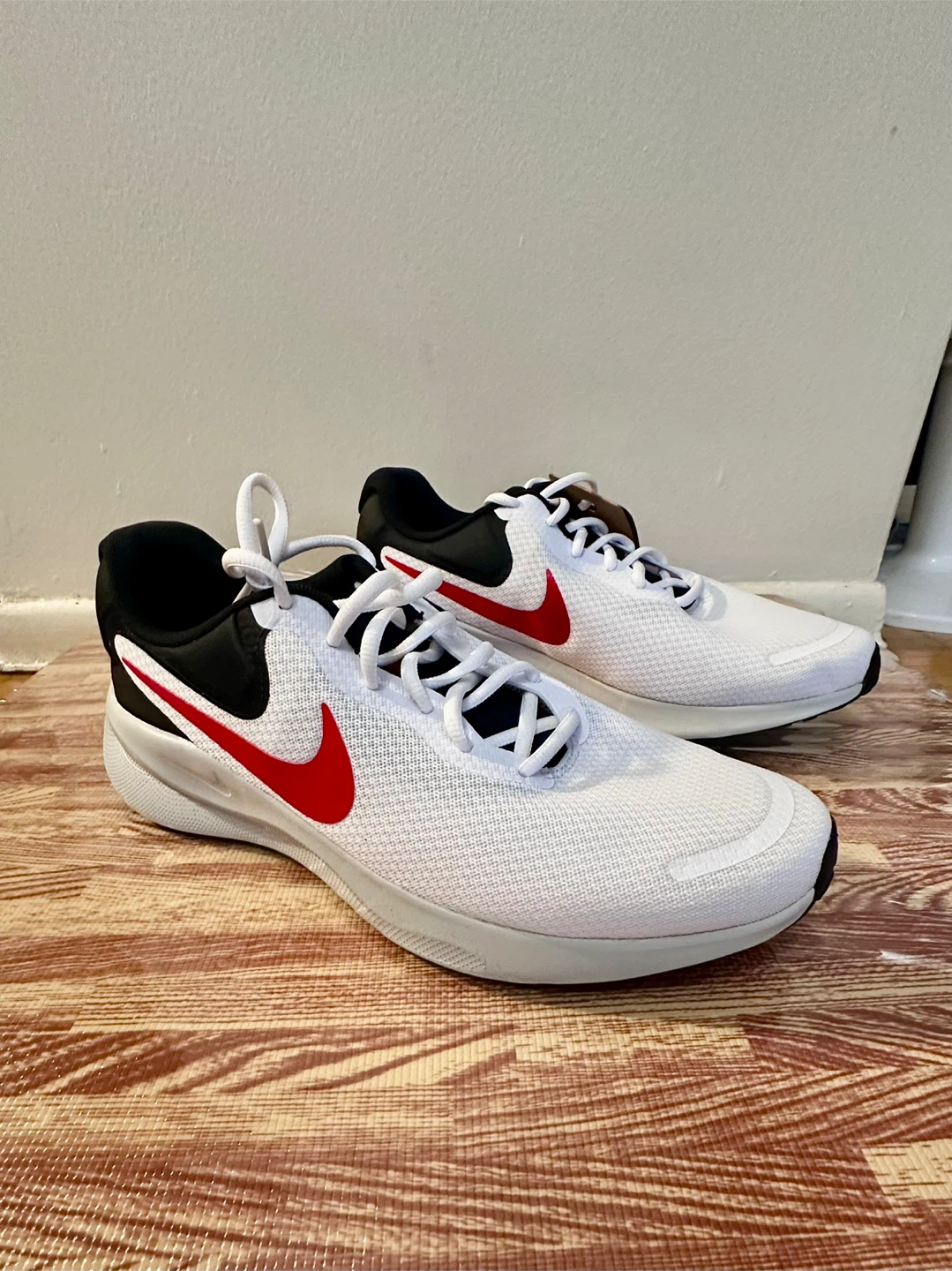 Nike Downshifter 12 White/Red, US 12 - photo 4