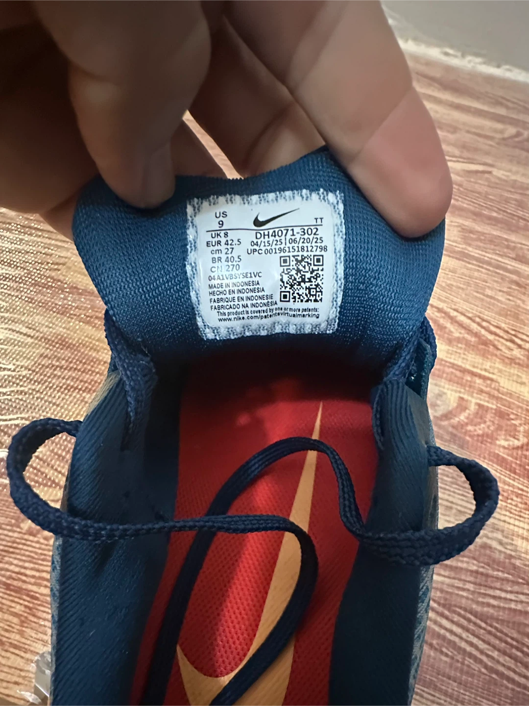 Nike Air Zoom Pegasus 39 Blue, US 9 - photo 3