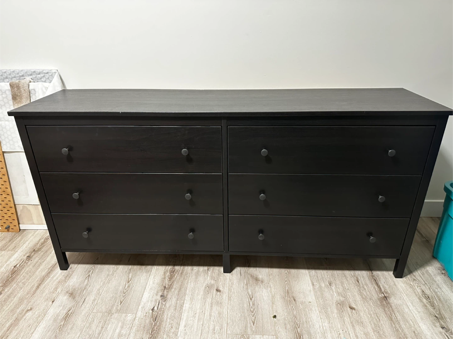IKEA Hemnes Black-Brown Dresser