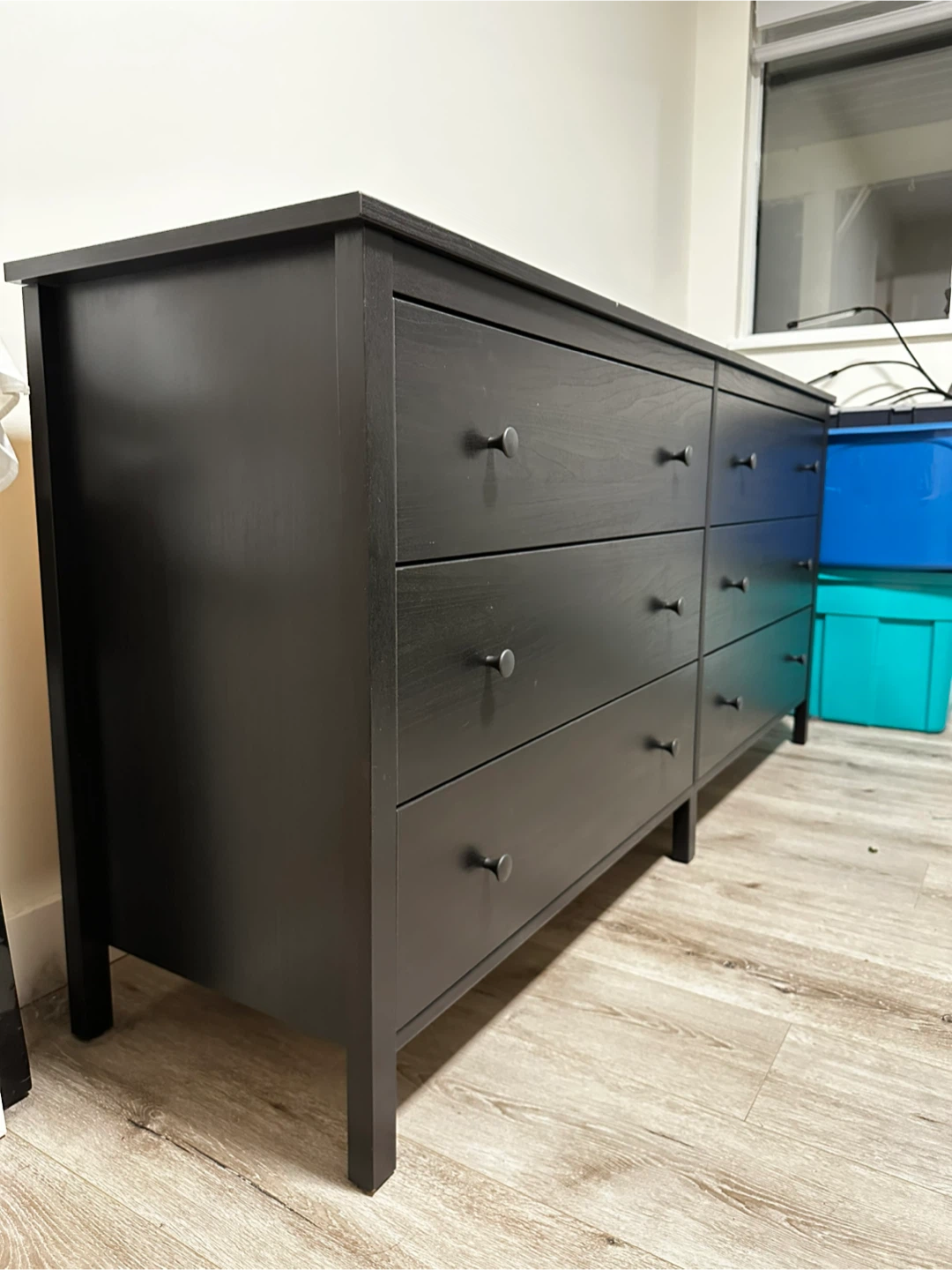 IKEA Hemnes Black-Brown Dresser - photo 2