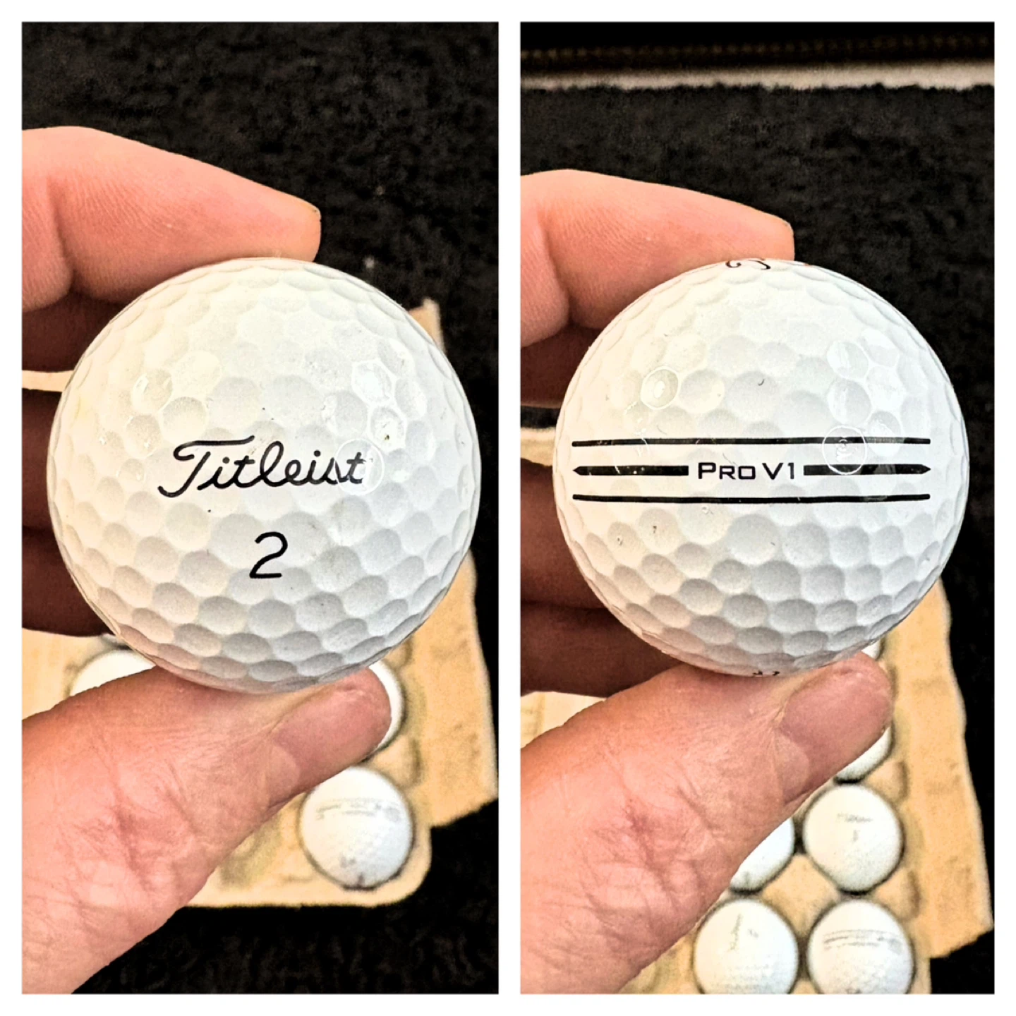18 Titleist ProV1 Alignment Golf Balls - photo 3