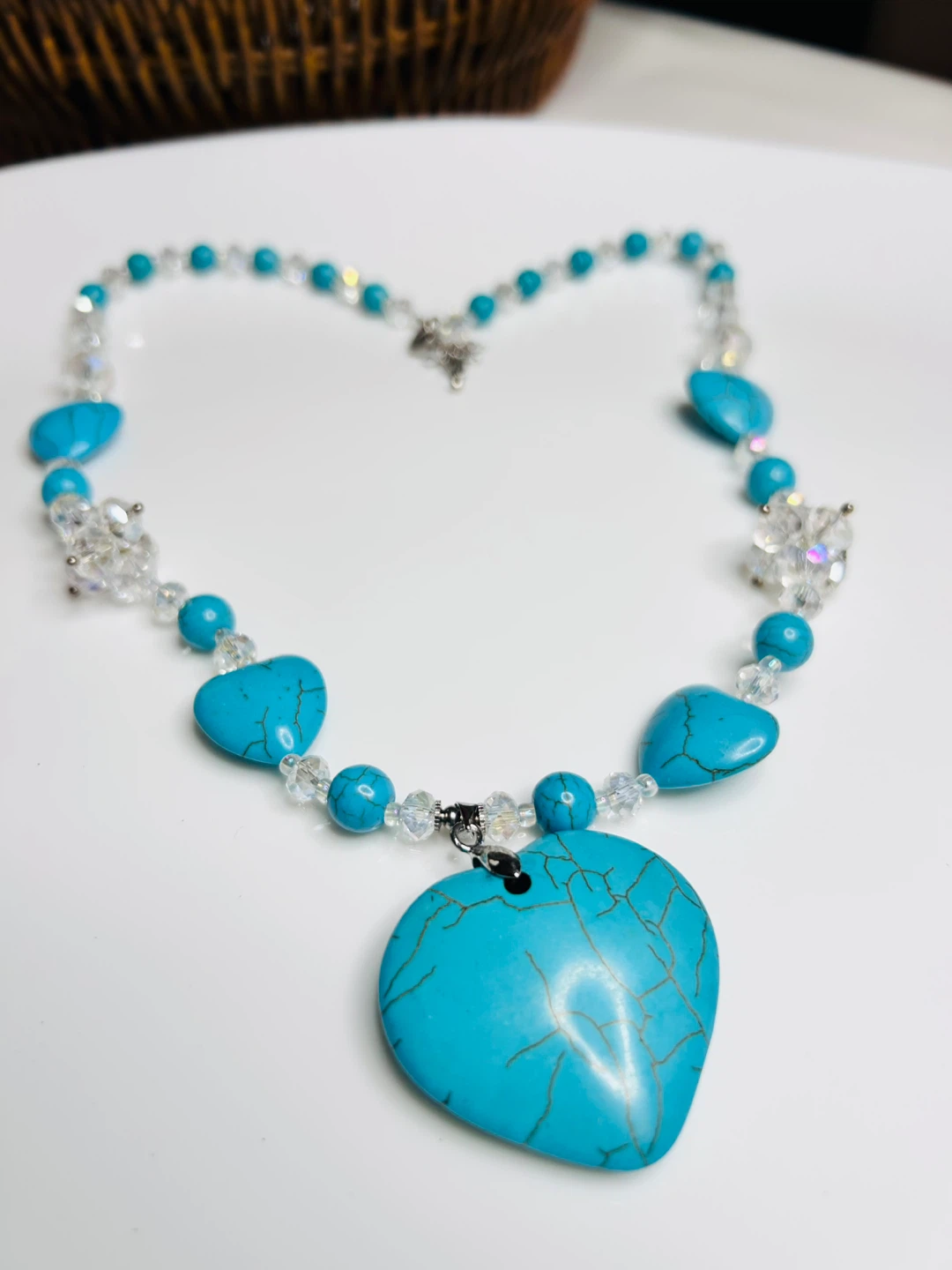Turquoise Heart Necklace