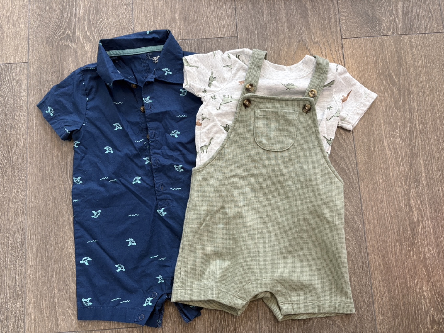 Carter’s Romper & Shortall Set (12m)