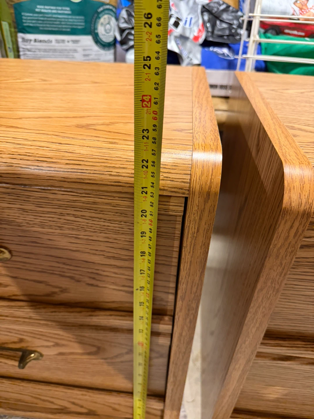 2 oak night stands. Beautiful condition - photo 5