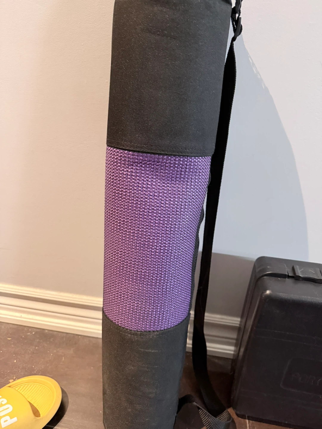 Yoga Mat with Carrying Bag - Purple