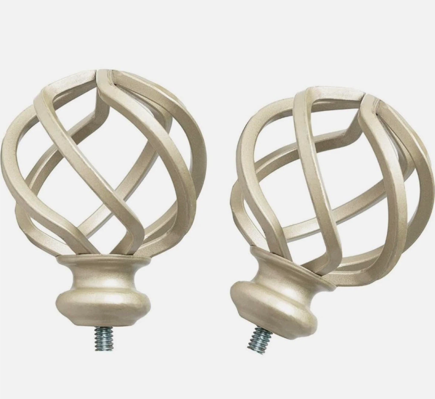 Adjustable Curtain Rod | 22–42 Inch Extendable Decorative Rod - photo 3