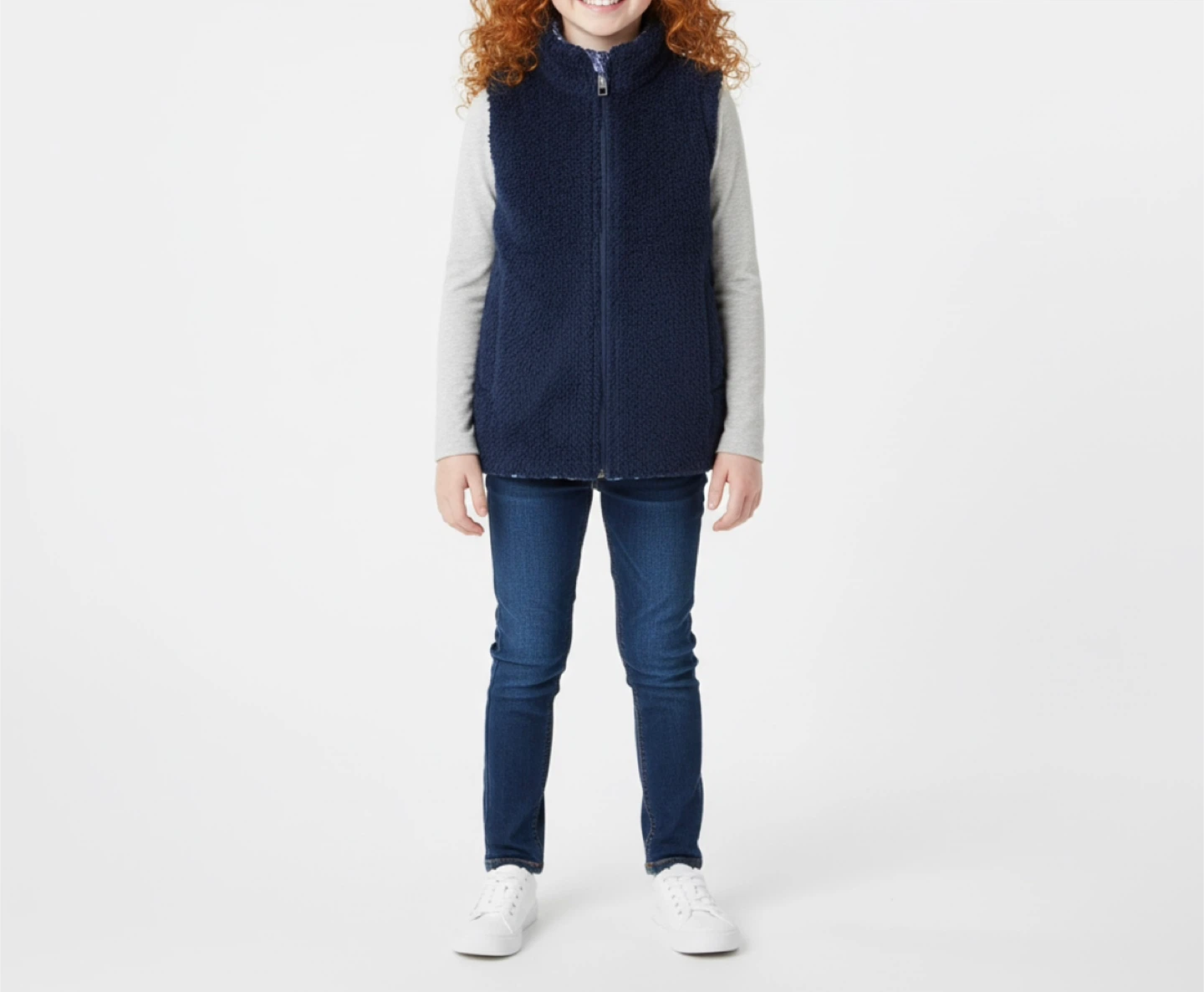 Ivivva by Lululemon Girls' Vest Reversible Size 10 - photo 3