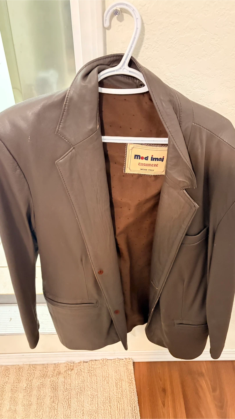 Mod Imaj Cashmere Leather Jacket