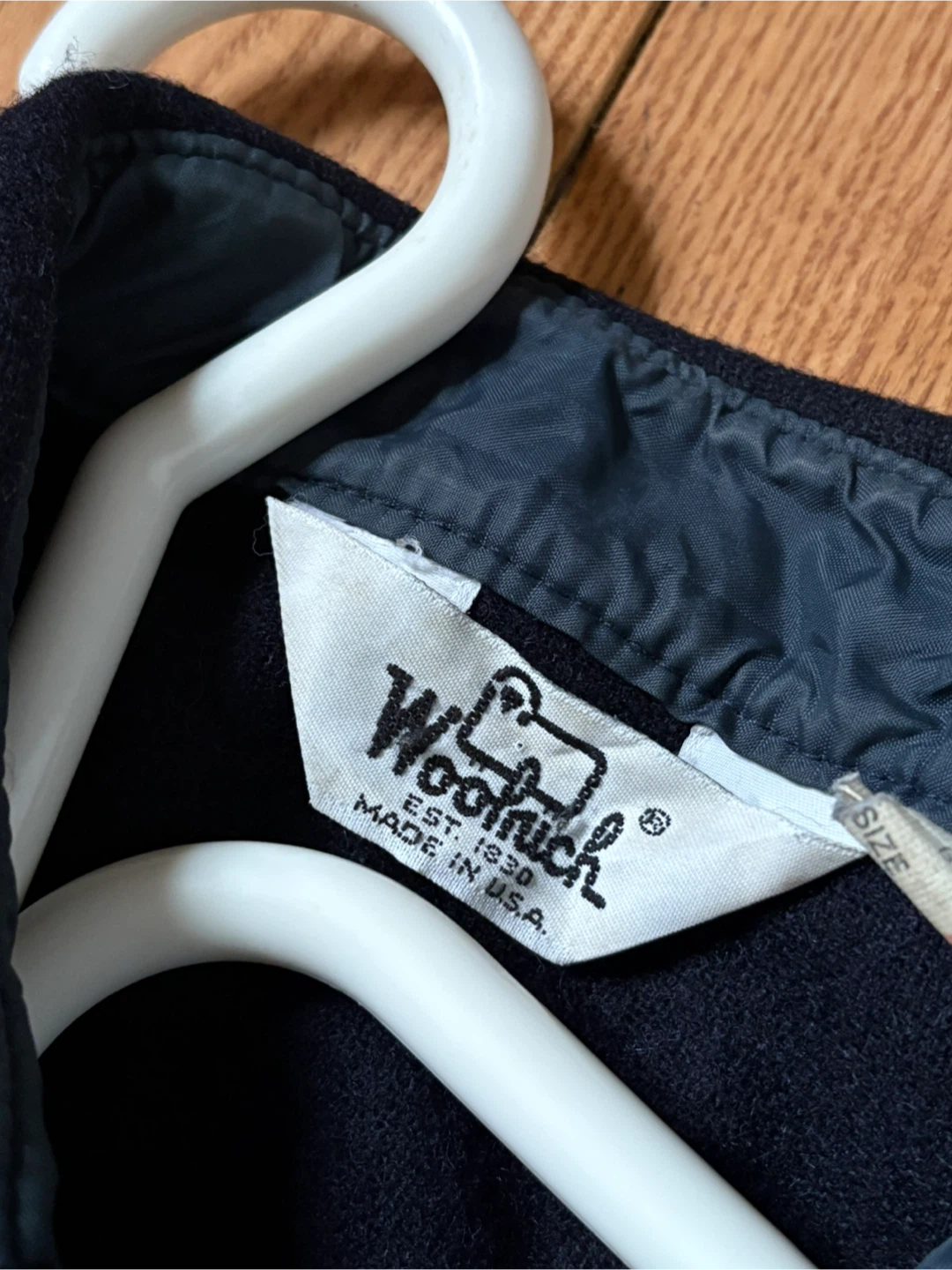 Vintage Woolrich Wool shirt flannel jacket coat M 90s - photo 3