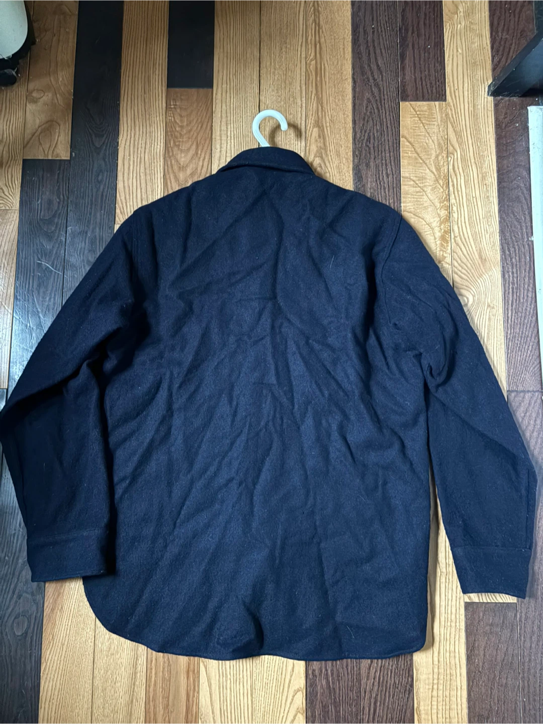 Vintage Woolrich Wool shirt flannel jacket coat M 90s - photo 4