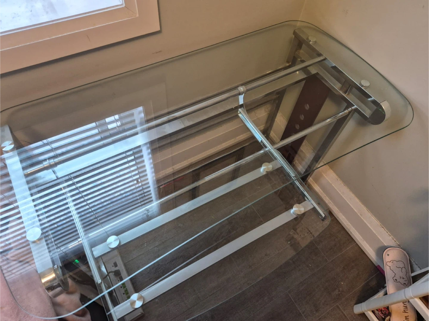 Glass Desk