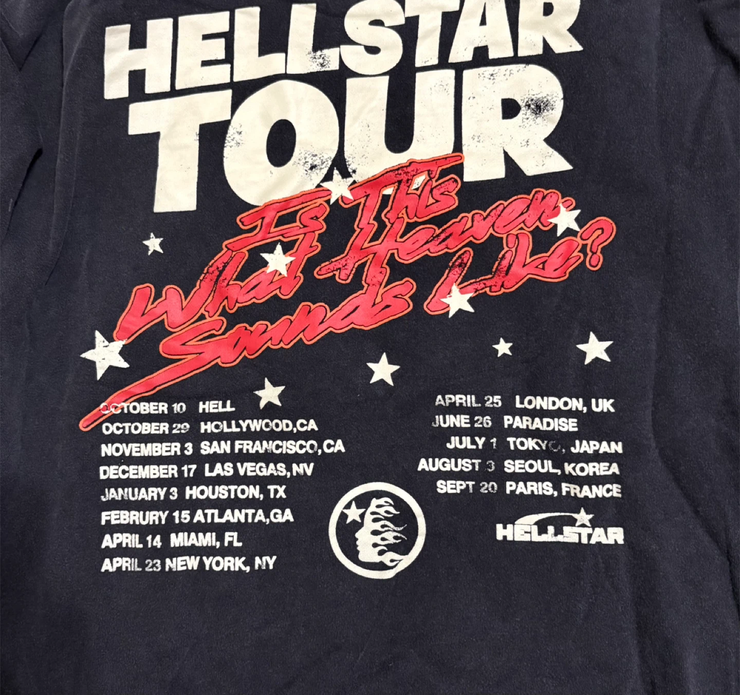Hellstar Tour Hoodie - Size M - photo 4