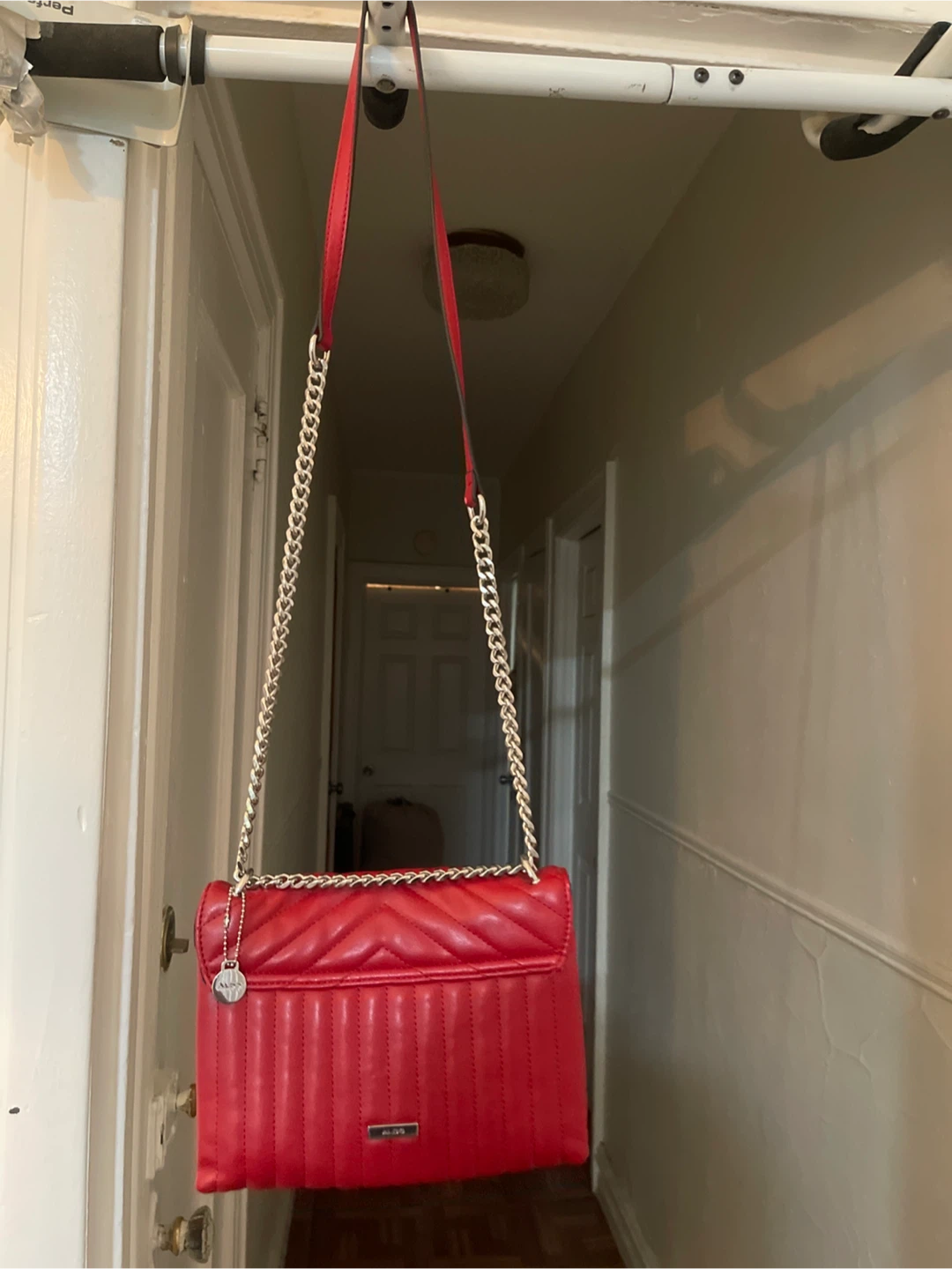 ALDO Red Quilted Crossbody Bag - photo 2