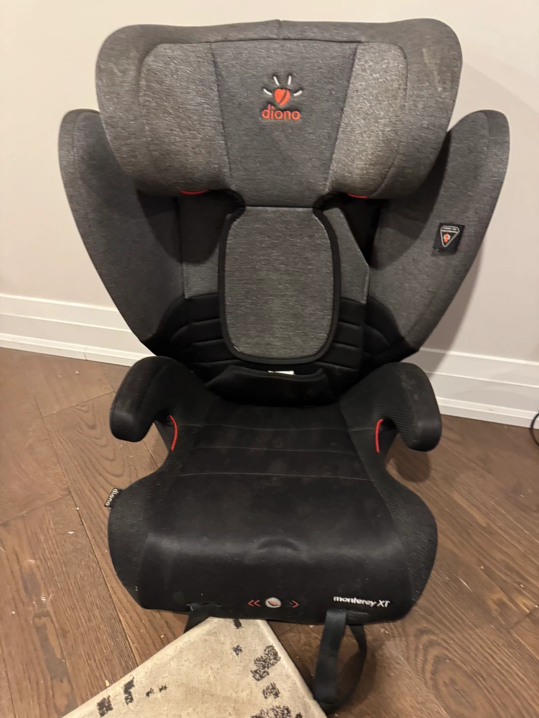 Diono Monterey XT Booster Car Seat - Grey & Black