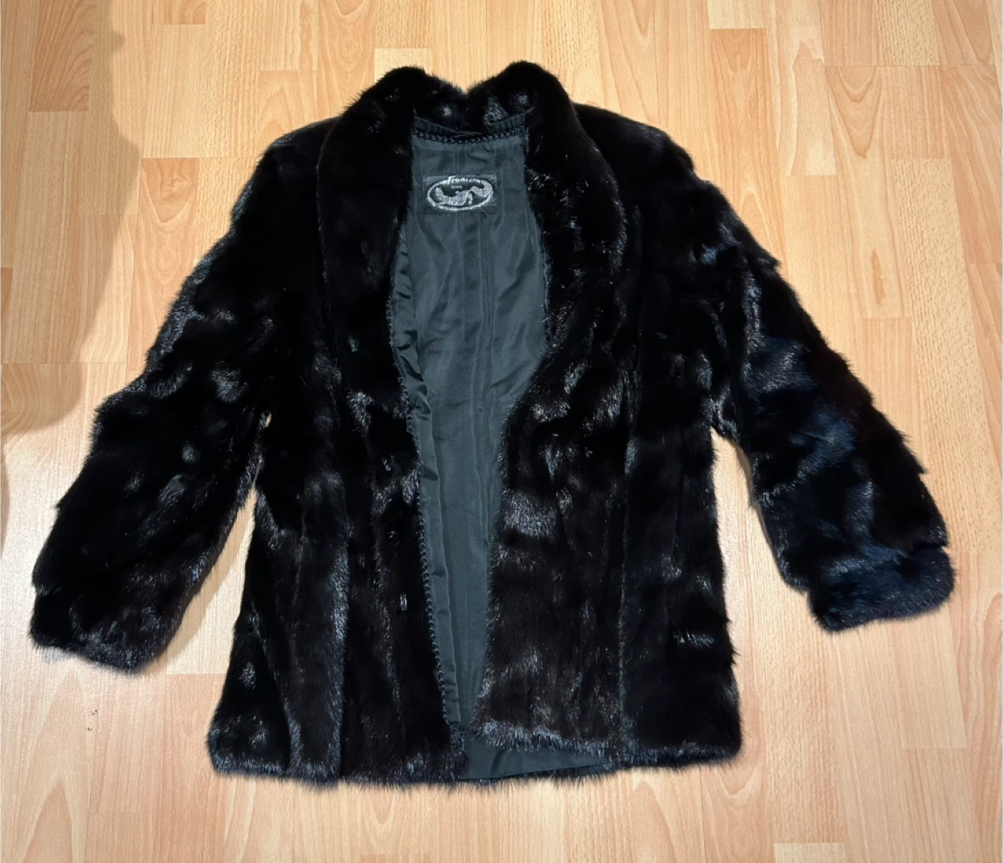 Vintage Black Mink Coat Womens - photo 2