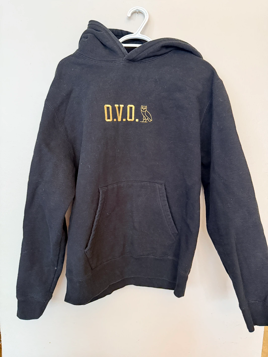 OVO Black Hoodie - Size L