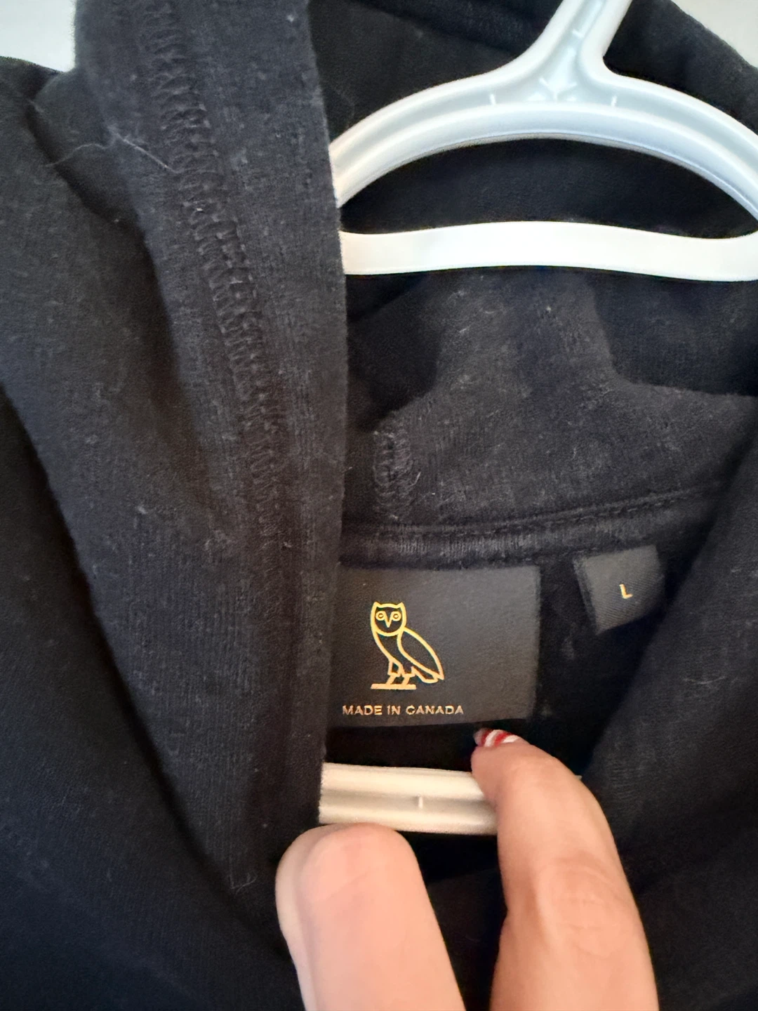 OVO Black Hoodie - Size L - photo 2