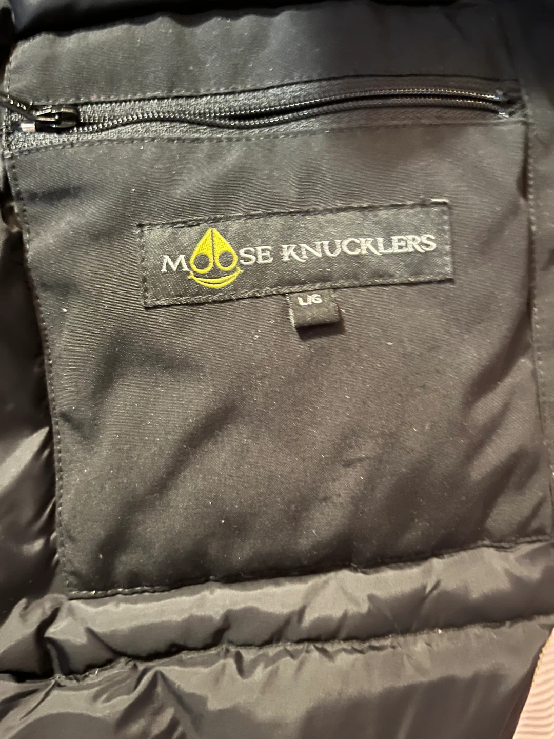 Moose Knuckles Bomber Jacket - Size L/G - photo 4