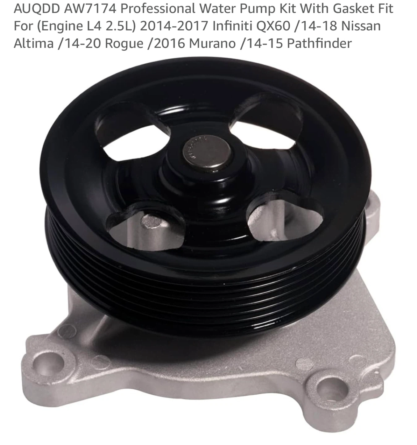 Water Pump Kit nissan infiniti