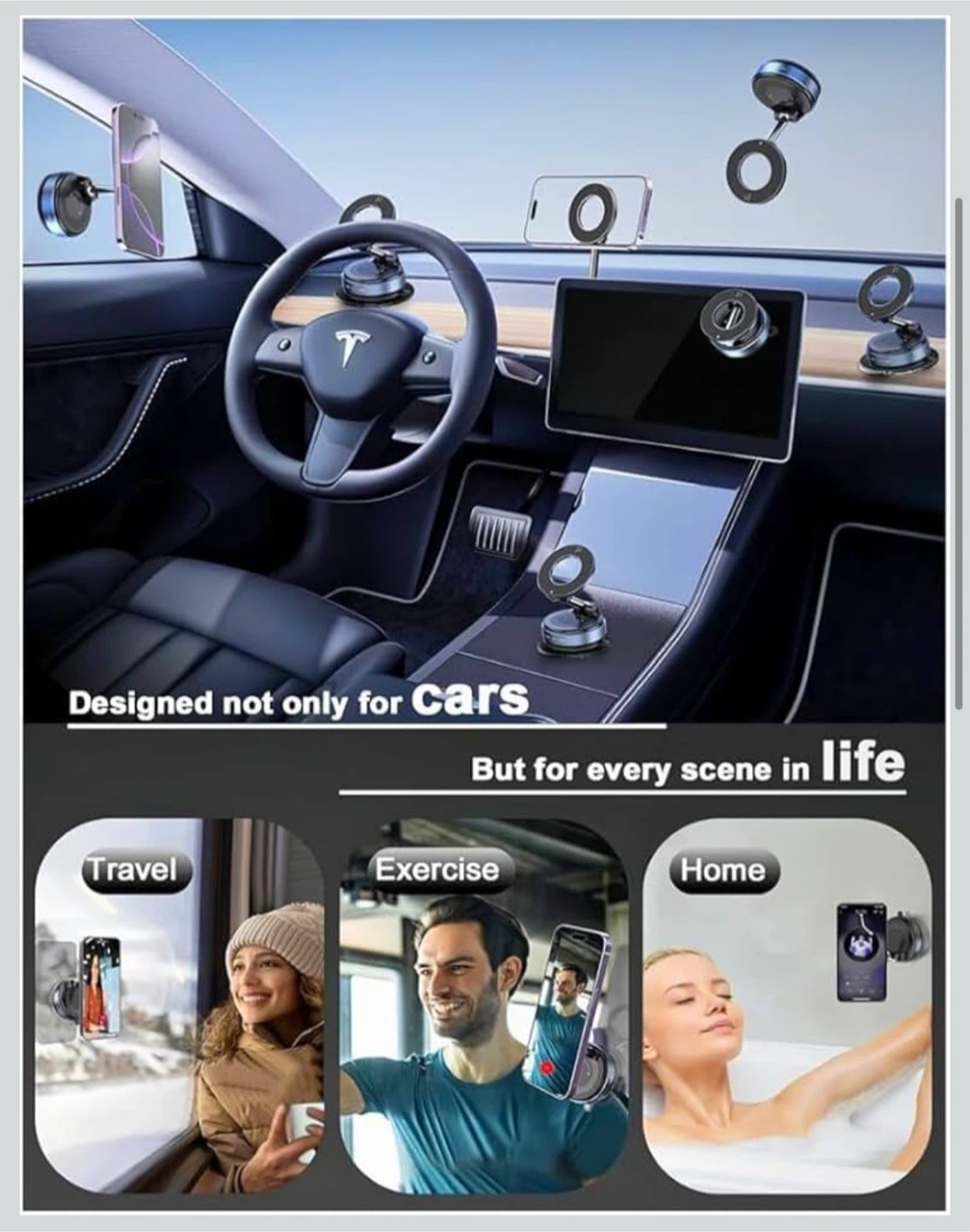 Multi-Scene Magnetic Phone Holder - photo 3