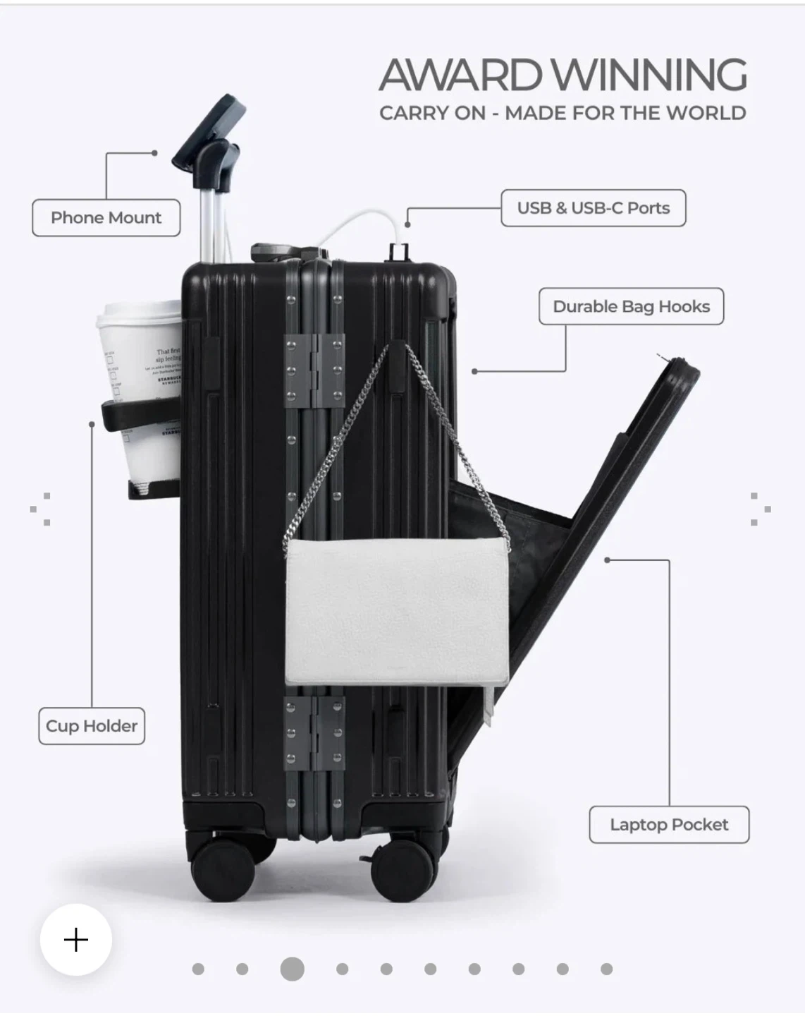 Nobl Carry-On luggage - New and unused