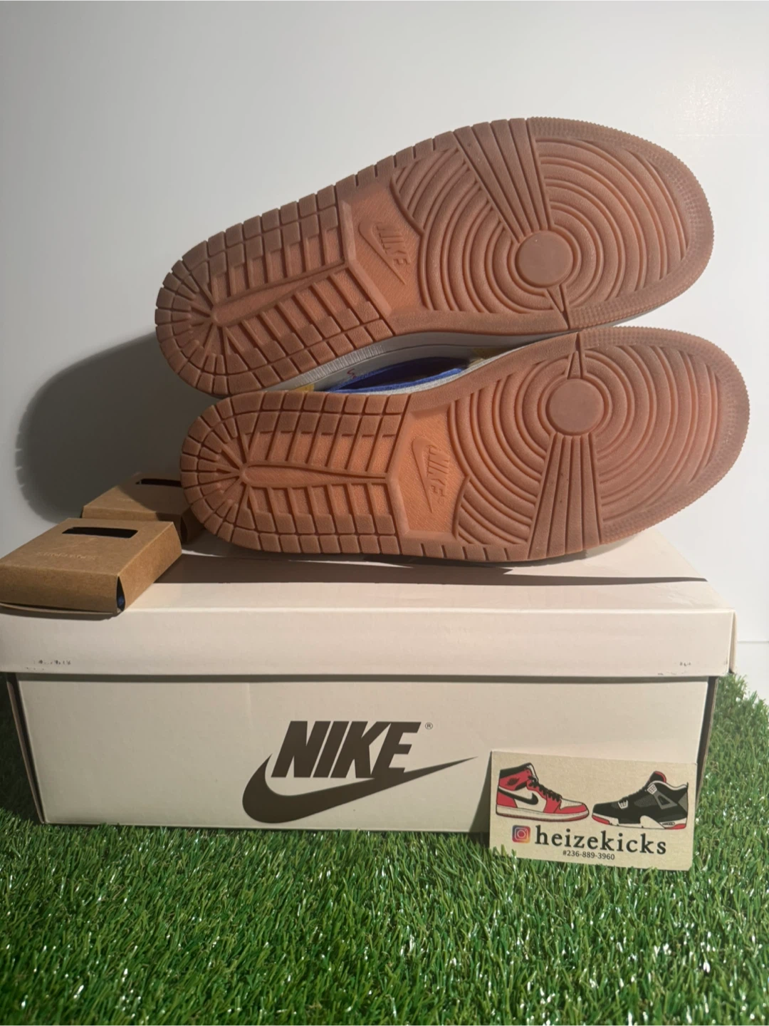 Jordan 1 Low Travis Scott Canari size 10.5W 9M - photo 5