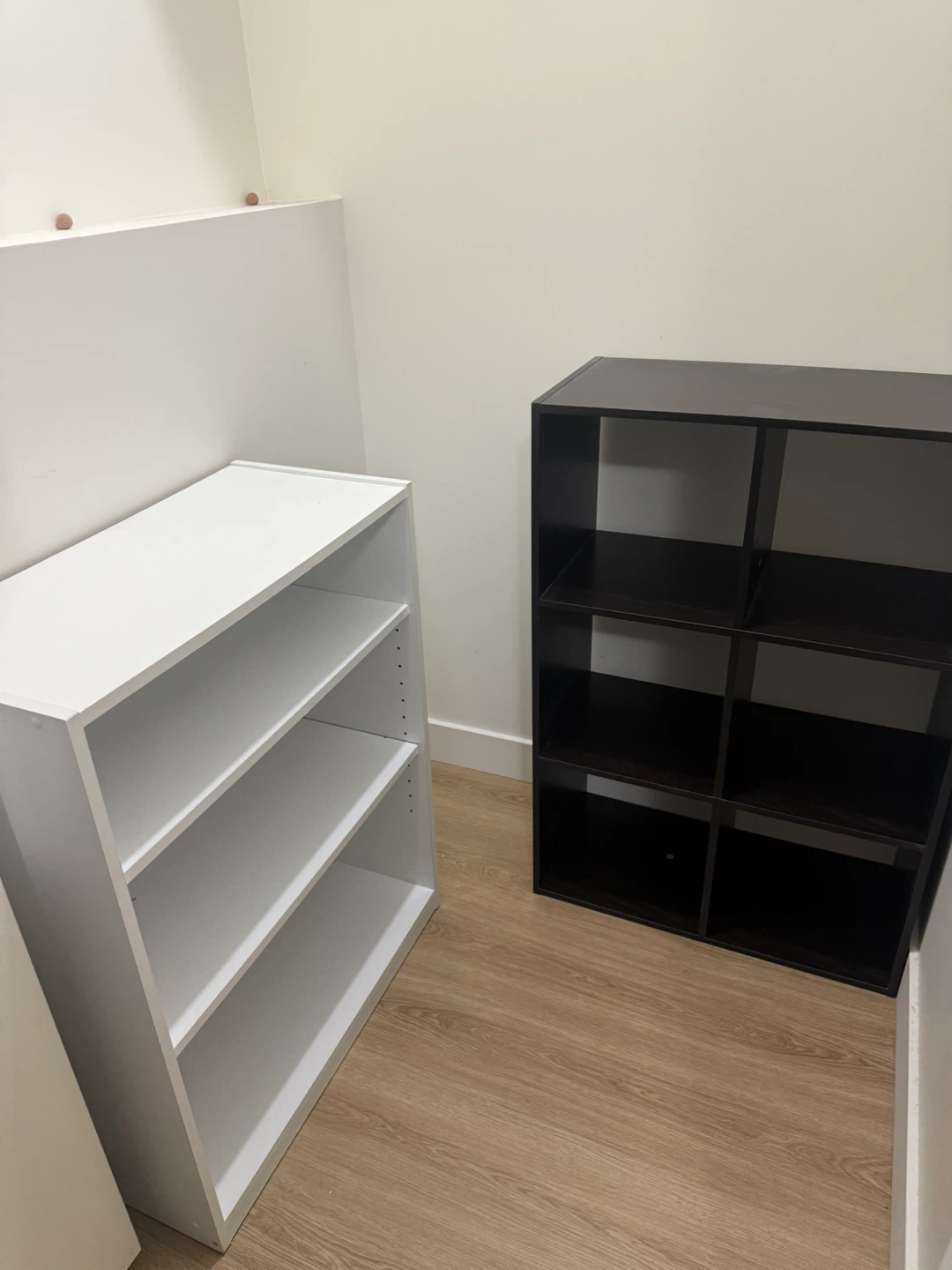 Shelves, Dining Table, Moon Chair, queen bedframe & boxspring - photo 3