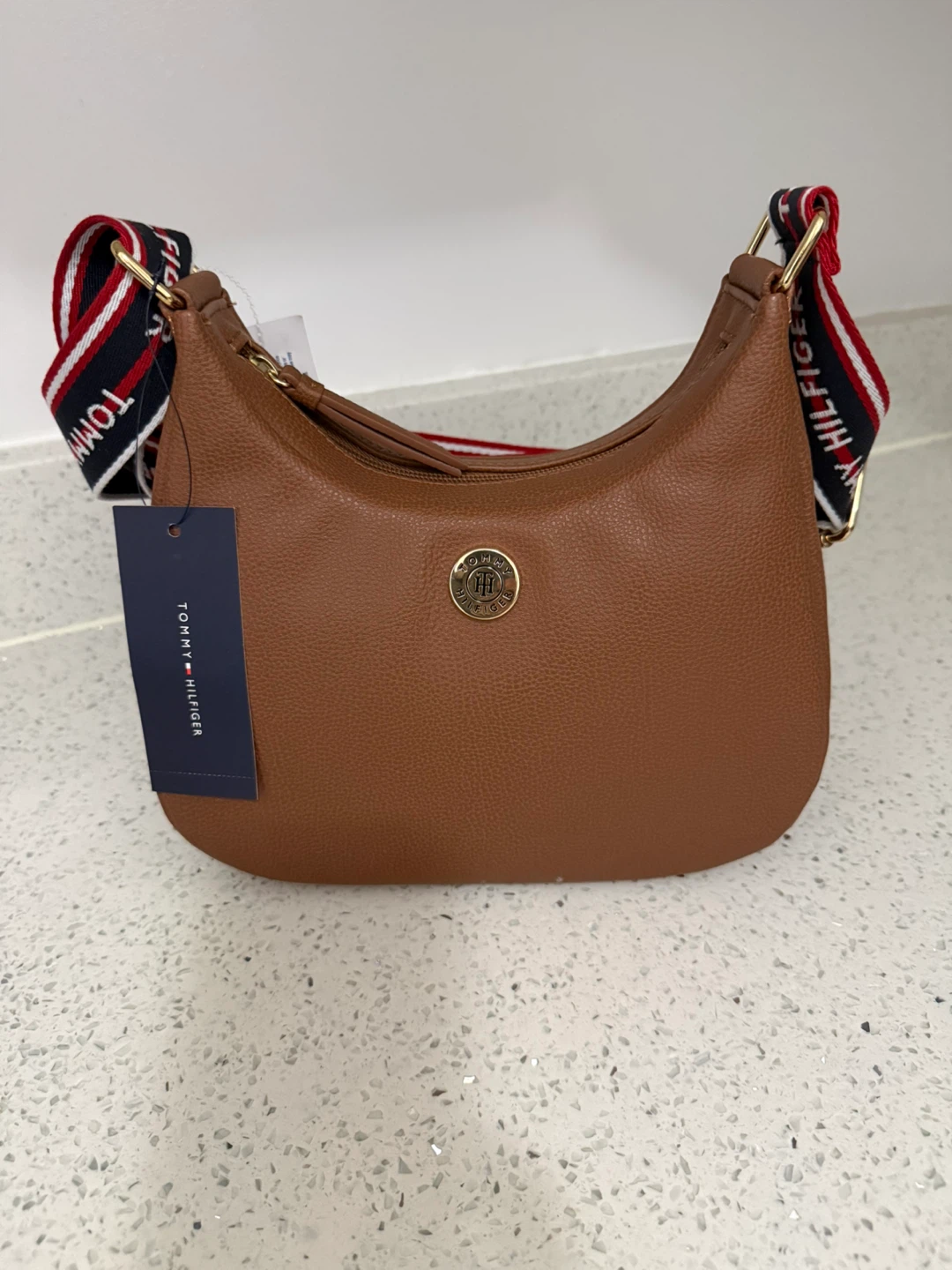 Tommy Hilfiger Brown Handbag - New with Tags!