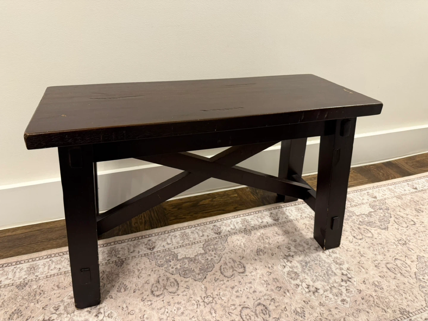 Pottery Barn Bench - photo 3