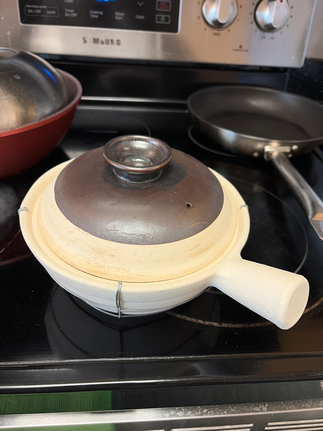 Clay Pot with Lid