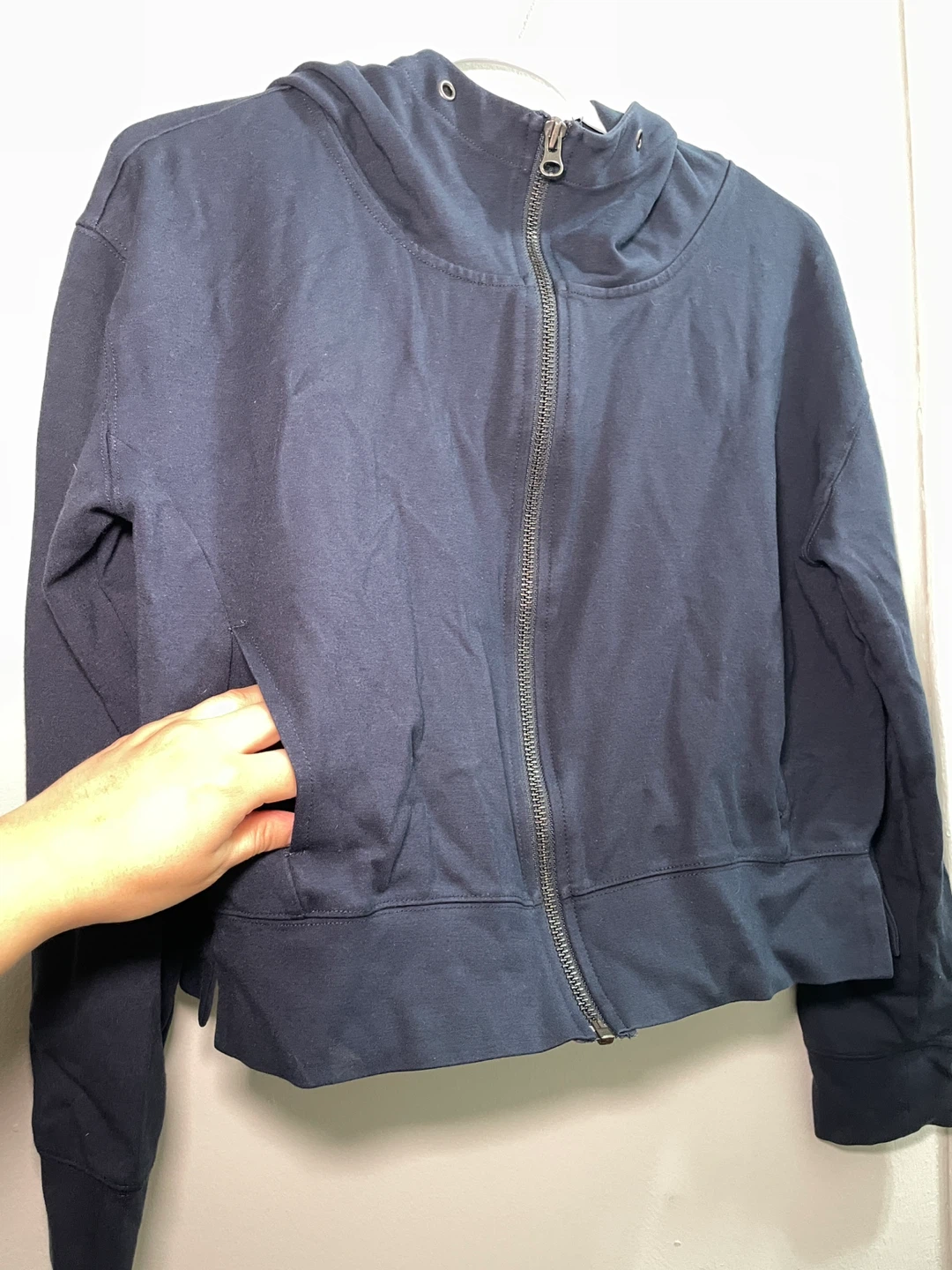 Blue hoodie Size Small-Medium - photo 3