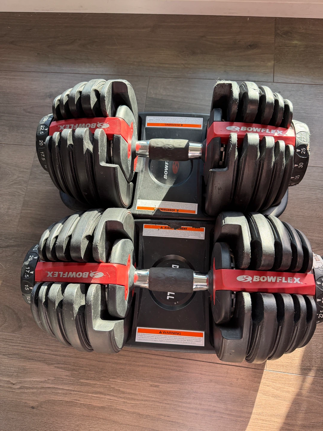 Bowflex SelectTech 552i Adjustable Dumbbells - Pair
