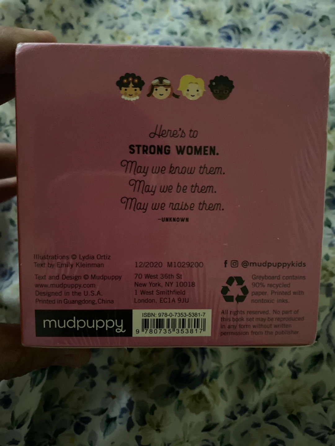 New Mudpuppy Little Feminist Board Book Set - photo 3