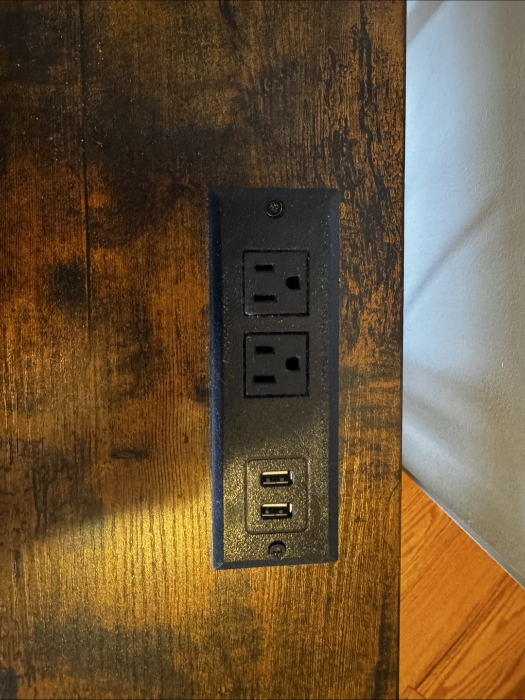 Nightstands with Charging Station - Set of 2 - photo 3