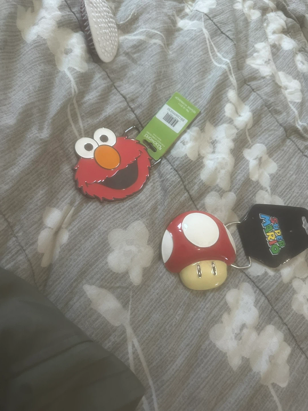 Sesame Street Elmo & Super Mario Pins