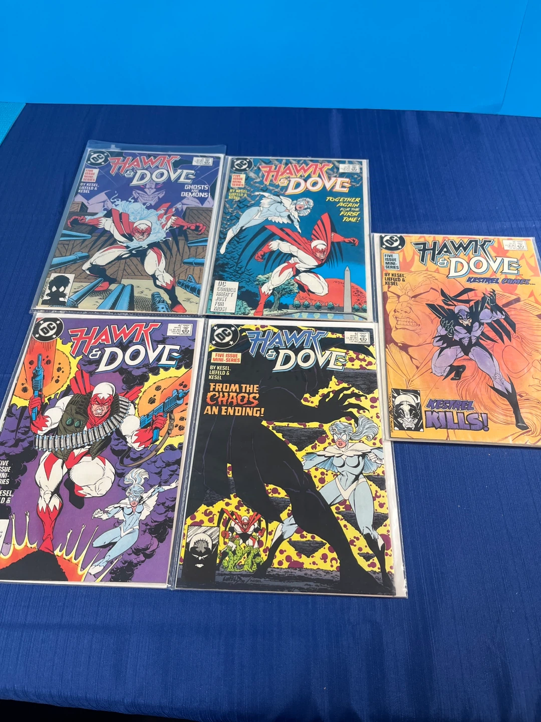 Hawk & Dove Comic Book Mini-Series