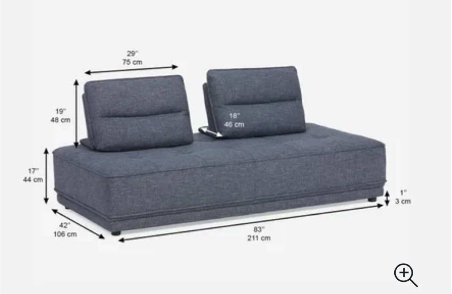Structube Sofa - Model Name: Chameleon - photo 5