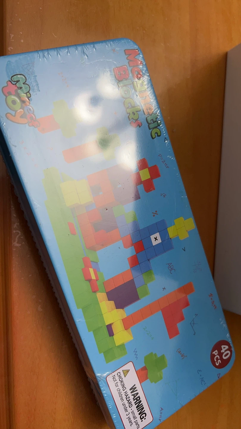 Magnetic Building Blocks Travel Set - 40 PCS - photo 5