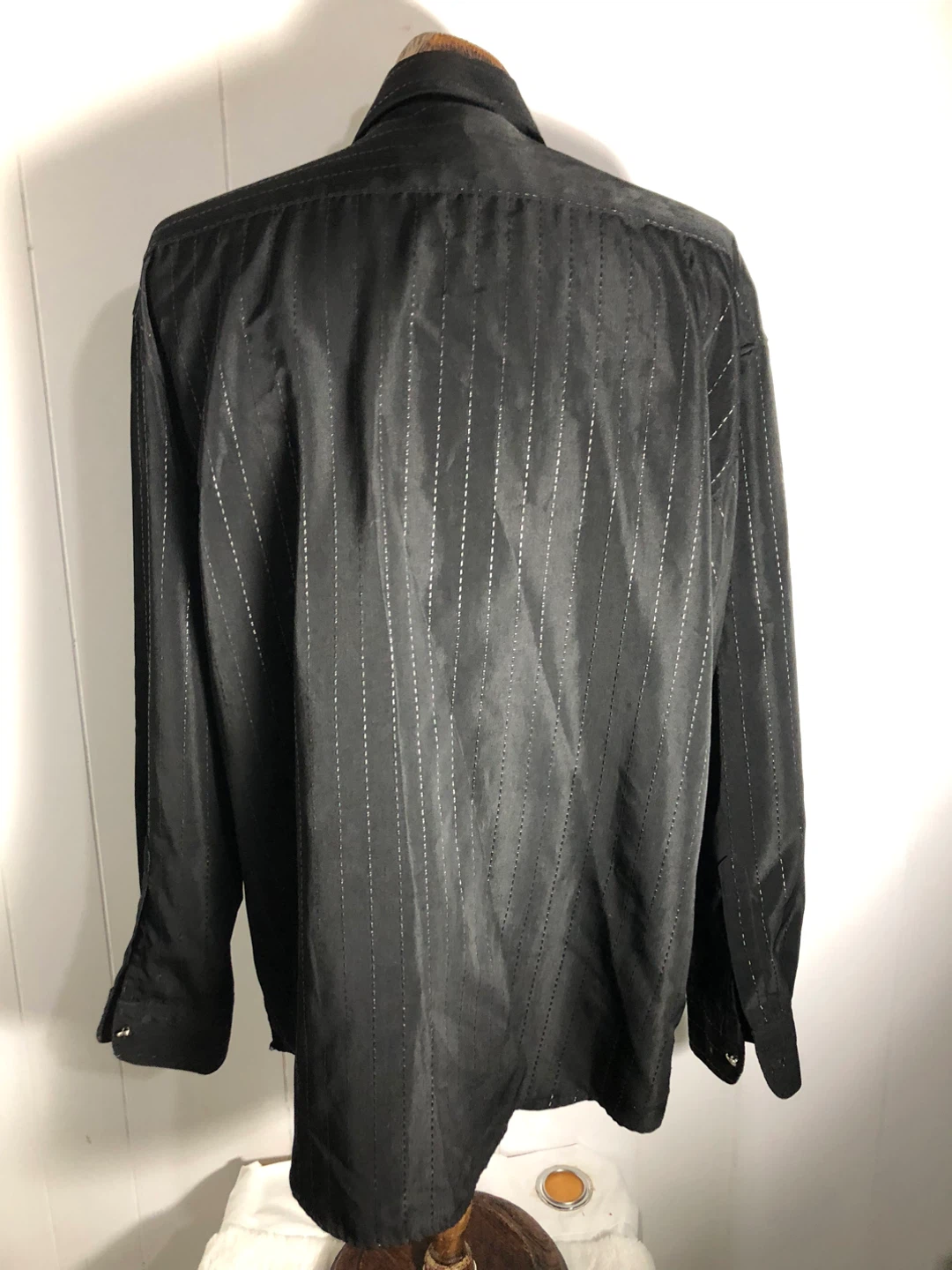 Men’s Black Dress Shirt. Size Large. 16-16.5” - photo 2