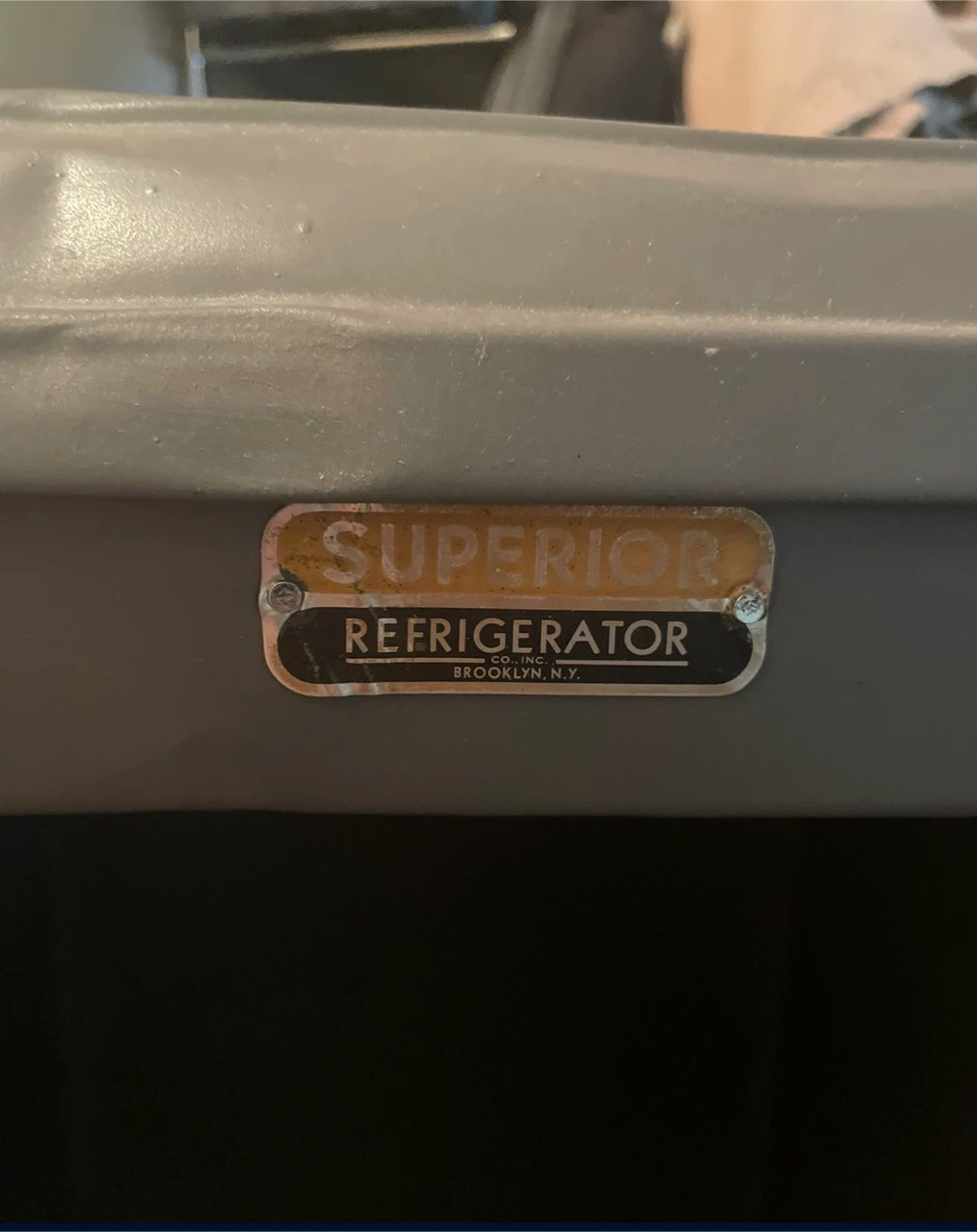 Vintage Brooklyn 1940’s General Motors Metal Refrigerator - photo 2