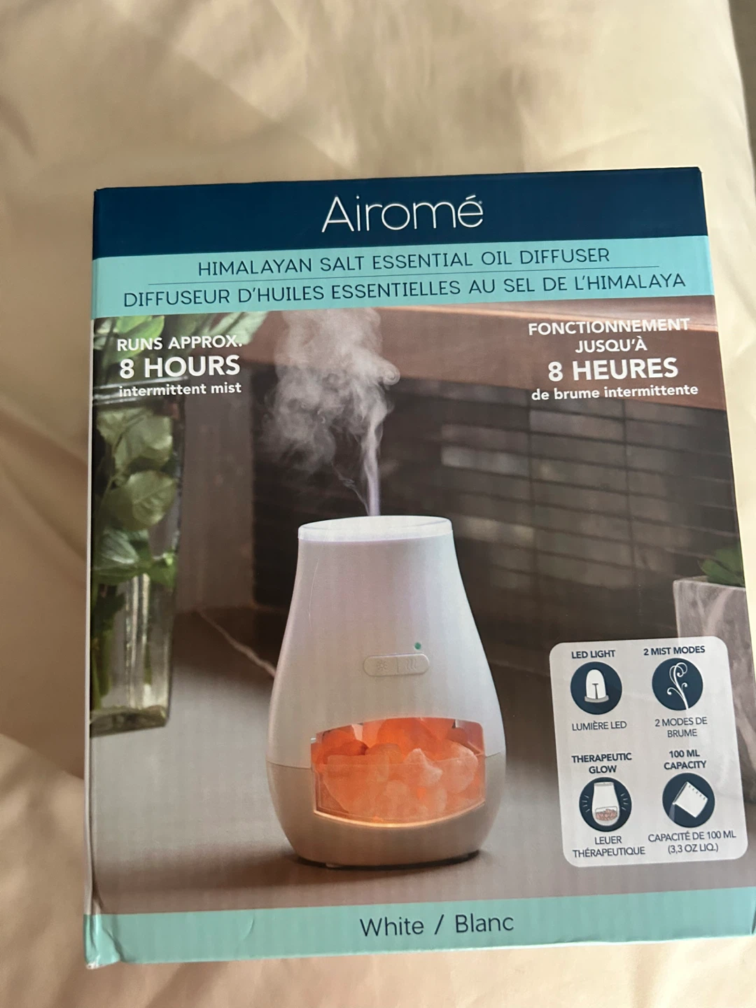 Airomé Himalayan Salt Essential Oil Diffuser - New