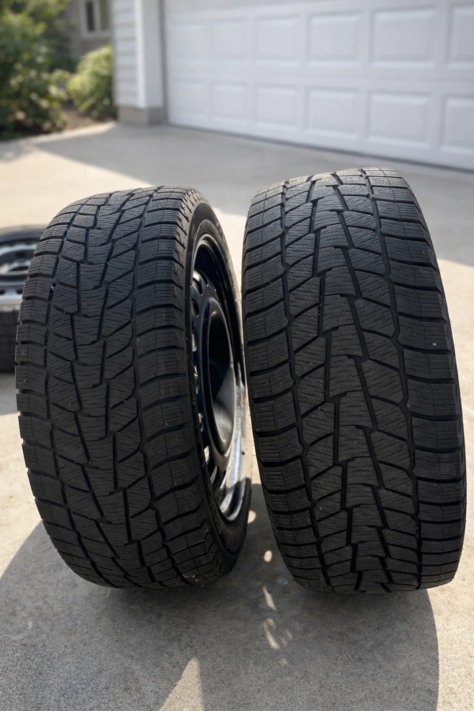 Winter Edge R18 Tires on Steel Rims - Set of 4