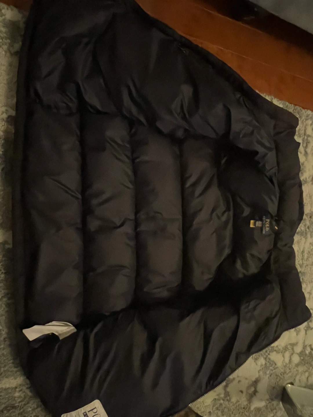 Xl kids Polo Ralph Lauren Navy Puffer Jacket - photo 4