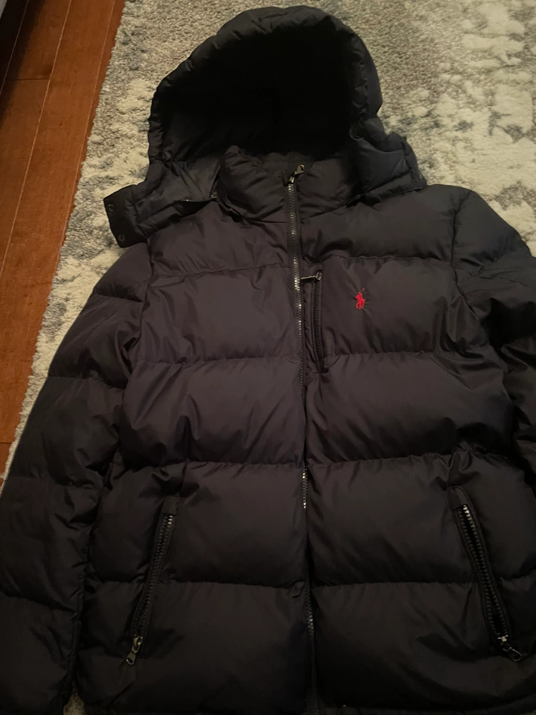 Xl kids Polo Ralph Lauren Navy Puffer Jacket
