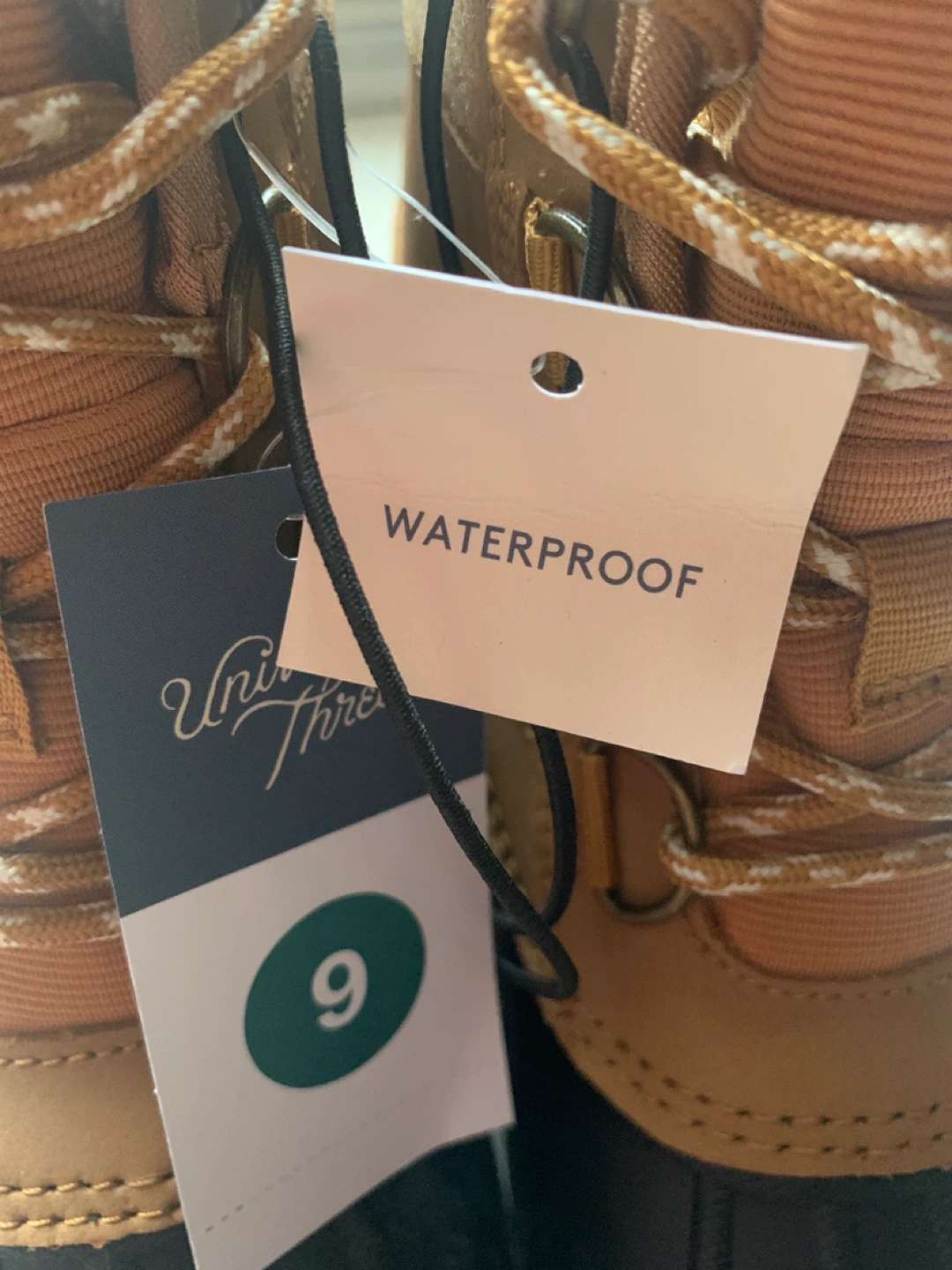 Universal Thread Waterproof Boots - Size 9