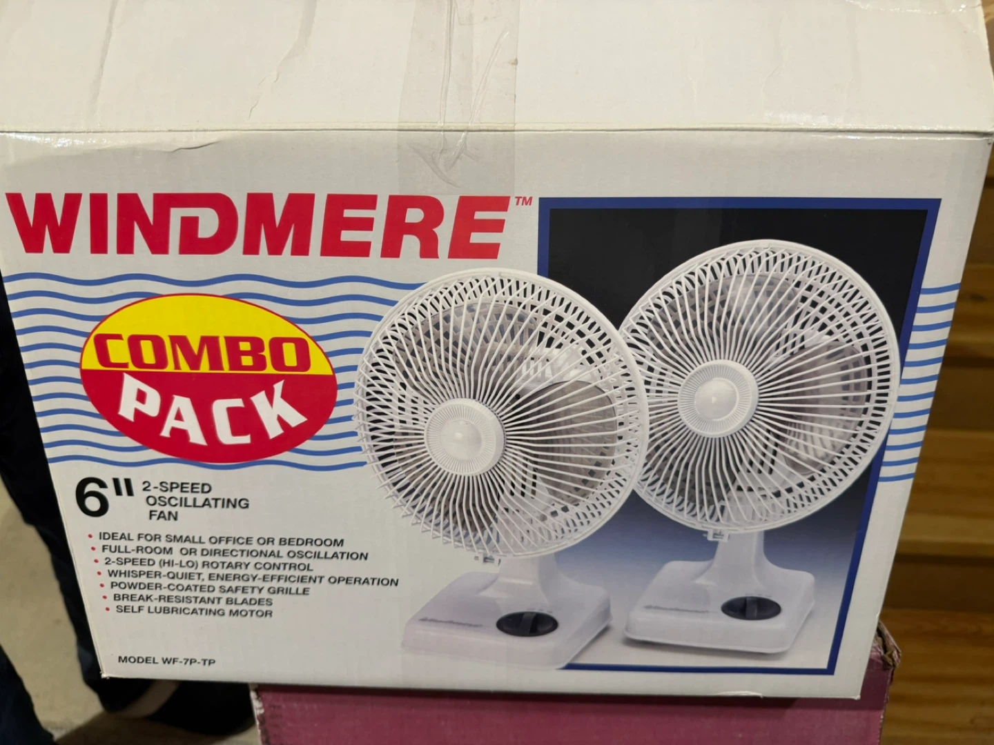 2 desk fans. 6” brand new. - photo 2