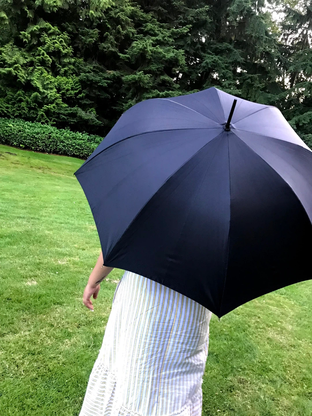 Black Umbrella with Bird Head Handle - photo 3