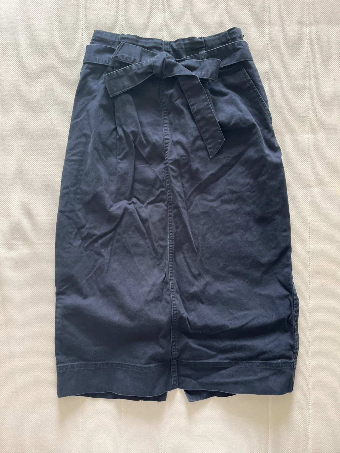 Uniqlo Midi Skirt, Size S, Navy Blue
