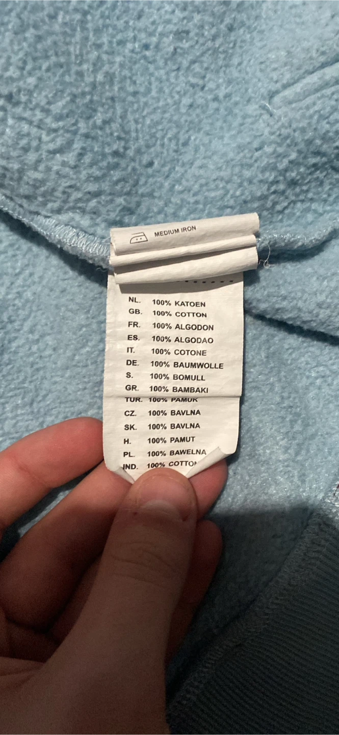OVO (October's Very Own) XL Hoodie - Light Blue - photo 4